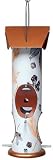 Varicraft AL2T Copper Decorative Copper Autumn Leaf Design Bird Feeder for Thistle Seed