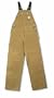 Carhartt Unlined Duck Bib Overall in Brown