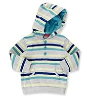 Pure Cotton Striped Hooded Jacket