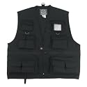 Uncle Milty  BLACK Travel Vest SMALL