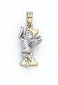 14K Angel Initial 'I' Pend - GH16678
