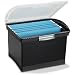 STERILITE 18789004 BLK File Box (4 pack)