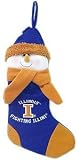 Illinois Fighting Illini 22 Snowman Stocking - COLLEGE ATHLETICS Sports Merchandise