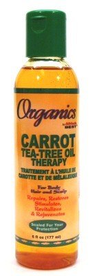 Africa's Best Organincs Carrot Tea Tree Oil 6 oz. (Case of 6)