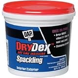 Dap 12330 DryDex Spackling Compound with Dry-Time Indicator - White Quart by DAP