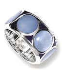 Boma Blue Mother of Pearl & Lapis Ring
