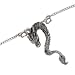 Ruby Red MYTHICAL DRAGON BACK Belly Chain