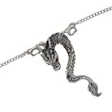 Ruby Red MYTHICAL DRAGON BACK Belly Chain