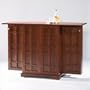 Home Styles Steamer Trunk Bar Wine Rack