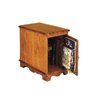 Nostalgic Oak Magazine Cabinet Table under The Kitchen Store