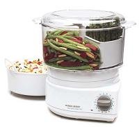 APPLICA CONSUMER HS1150 BLACK AND DECKER FOOD STEAMER AND RICE COOKER 4 qt