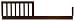 DaVinci Alpha Toddler Bed Conversion Kit, Espresso