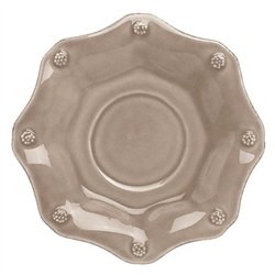 Juliska Berry & Thread Cappuccino Brown Scallop Saucer