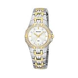 Pulsar Ladies Crystal Two-Tone Watch #PTC388 by Pulsar