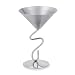 Martini Glass, 8 oz, Stainless Steel