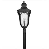 Trafalgar Outdoor Post Lantern in Museum Black - Energy Star Optional