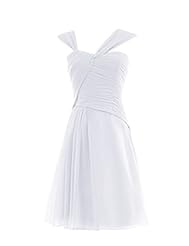 Lace-Up Short Bridesmaid Dress/Party Dress 