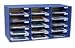 MAIL BOX - 15 MAIL SLOTS BLUE