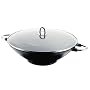 Bodum Mini Cast Iron Wok with Glass Lid