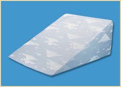 Bed Wedge - 7" High With Blue Cloud Cover