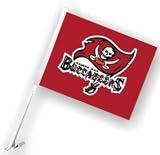 Tampa Bay Buccaneers Maroon Car Flag
