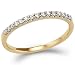 Diamond Wedding Ring 14k Yellow Gold Anniversary Band Bridal (0.15 CT)