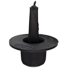 Kapsto 630 M 8 x 1 Thermoplastic Polyolefin Elastomer Grip Plug, Black, 15.5 mm Tube OD (Pack of 100)