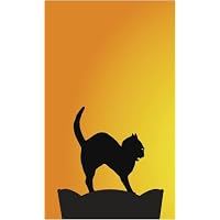 Black Cat Window Decoration