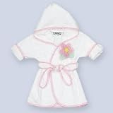 Personalized Fuzzy Flower Cozy Bath Robe