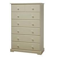 Sophia 6-Drawer Chest Finish: French White