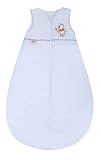 Julius Z&ouml;llner 9230347310 - Disney Schlummerle Schlafsack Jersey, hellblau, 110 cm
