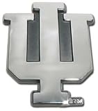 Indiana Hoosiers Premier Chrome Metal Auto Emblem