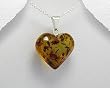 Baltic Amber Heart Necklace