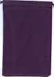 Chessex Dice: Velour Dice Bag Large (5 x 7) - PURPLE - Holds Approximately 90-100 Dice