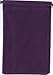 Chessex Dice: Velour Dice Bag Large (5 x 7) - PURPLE - Holds Approximately 90...