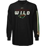Reebok Minnesota Wild Sharp Edge Long Sleeve T-shirt