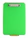 Dexas Slimcase Storage Clipboard, Lime Green 13.5