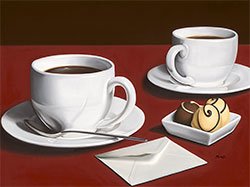 Eurographics KAR1101 Kerstin Arnold, Love, Life und Chocolate 30 x 40 cm, Hochwertiger Kun Preisvergleich