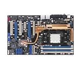 Electronics : Asus Crosshair AM2 nVIDIA nForce590 4xDDR2 ATX Gaming Motherboard with Onboard Audio, Dual Gb LAN, USB & Firewire