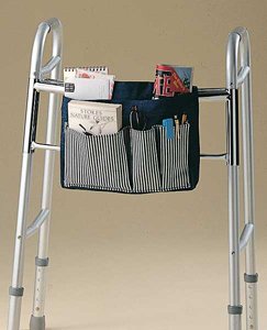 Combo Walker/ Wheelchair Bag. Color: Burgundy