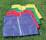 FRONT OPENING HOOK-N-LOOP GREEN SCRIMMAGE VESTS