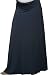 Long Black Maternity Skirt