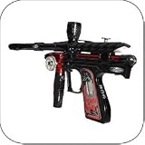 Bob Long 05 Ripper Paintball Gun Black w/ Red Sleeve