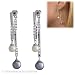 Annaleece Crystal Jewelry Pearl Drops - Earrings