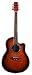 Nevada Electro Acoustic Roundback Guitar with 3-band EQ - Sunburst. Includes FREE tutorial DVD!