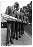 BEACH BOYS Outside EMI House Manchester Sq London November 1968 Music Poster