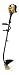 McCulloch 17-Inch 31 cc 2-Cycle Curved Shaft Attachment-Capable Gas Trimmer #MT725