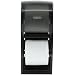Kimberly-Clark Professional 09021 Smoke Grey Double Roll Tissue Dispenser