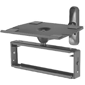 AVF 650B Vector 650 TV/VCR Wall Mount (Black) (13-21" TV, 13-19" Wide VCR) (100 lbs. Weight Limit)