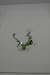 Bracelet , clasp, murano beads and charms GREEN
